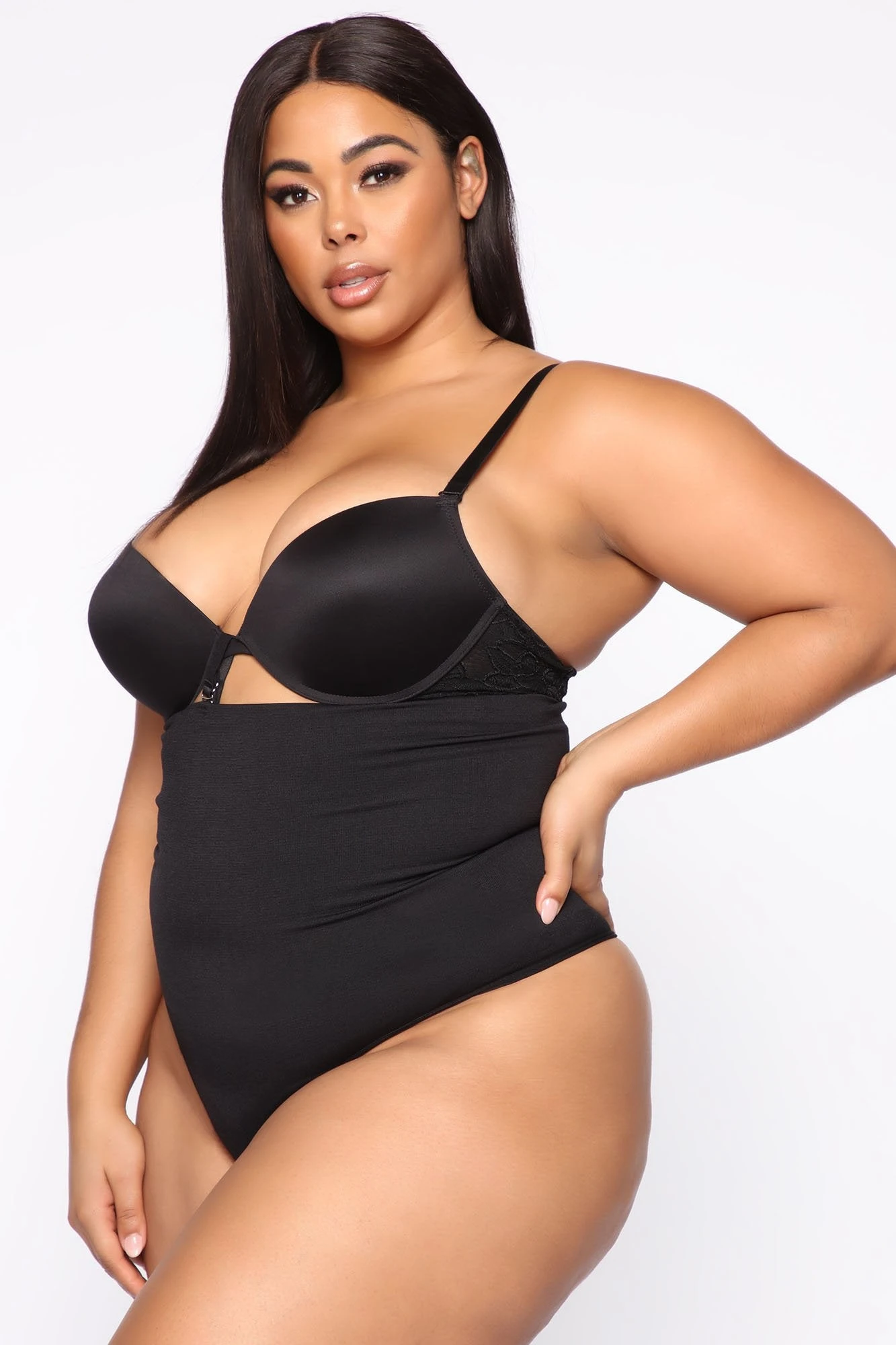 BODY AMINCISSANT "WENDY" SHAPEWEAR STRING - NOIR – Image 2