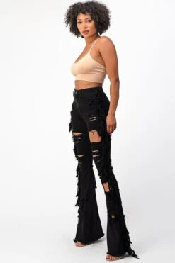 JEANS DETRUIT "EBBA" NOIR -Galateia Fashion 13404099 423dc7e1 33ce 41de b5ec 303553b4167a