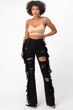 JEANS DETRUIT "EBBA" NOIR