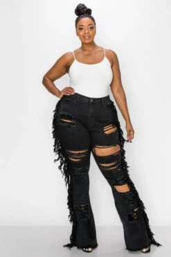 JEANS DETRUIT "EBBA" NOIR