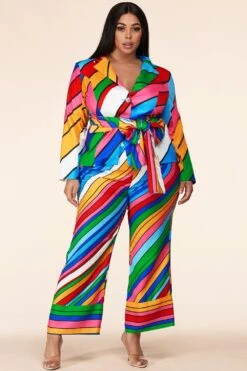 ENSEMBLE ARC-EN-CIEL"ADELIE"