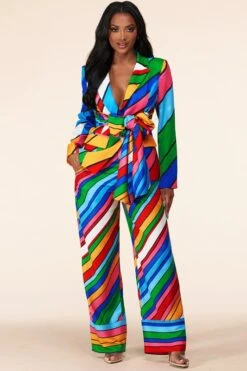 ENSEMBLE ARC-EN-CIEL"ADELIE"