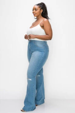 JEANS "CASANDRA" GRANDE TAILLE -Galateia Fashion 14782951 33696eb9 c0ee 4b0f 981b 4340c3366f4f