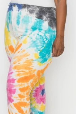 JEAN "ILIDA" TIE DYE GRANDE TAILLE -Galateia Fashion 14925767 1060911e 9012 4dfd 800d d752083aa7e2