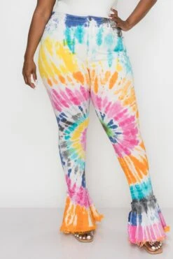JEAN "ILIDA" TIE DYE GRANDE TAILLE -Galateia Fashion 14925767 867f4786 db1b 41da 9352 85efe2f59fab