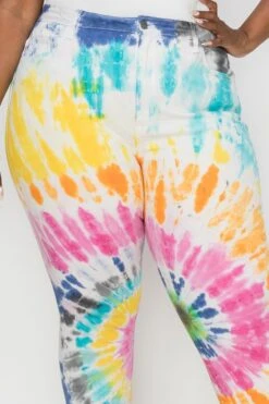 JEAN "ILIDA" TIE DYE GRANDE TAILLE -Galateia Fashion 14925767 ee4fd62a 6ad9 4ac5 a1ad 2885d6cffe4b
