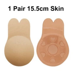 PUSH UP AUTOCOLLANTS SILICONE INVISIBLE RÉUTILISABLE -Galateia Fashion 14 1254 1 pair 15
