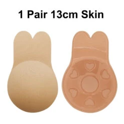 PUSH UP AUTOCOLLANTS SILICONE INVISIBLE RÉUTILISABLE -Galateia Fashion 14 173 1 pair 13cm Skin