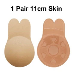 PUSH UP AUTOCOLLANTS SILICONE INVISIBLE RÉUTILISABLE -Galateia Fashion 14 193 1 pair 11cm Skin