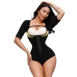 CORSET SOUS -VÊTEMENT SANS COUTURE GAINE AMINCISSANTE -Galateia Fashion 14 193 black shaperwear 5 100014064 200007763 201336100