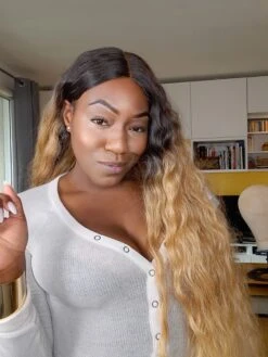 PERRUQUE SYNTHÉTIQUE BOHÉMIENNE "ESMÉRALDA"