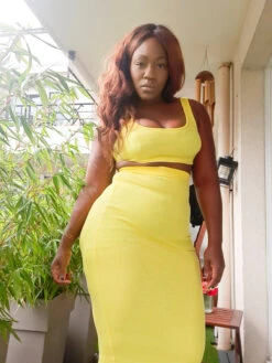 ENSEMBLE JAUNE "JOHANNA" -Galateia Fashion 2021 10 01 13 36 41 793