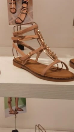 SANDALES ETE AVEC ORNEMENT "CHRISTINE"