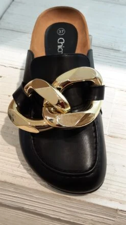 MULES ORNEMENTS "LEWIS" AVEC GROSSES CHAINES -Galateia Fashion 20210608 170135