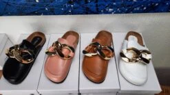 MULES ORNEMENTS "LEWIS" AVEC GROSSES CHAINES -Galateia Fashion 20210608 191023
