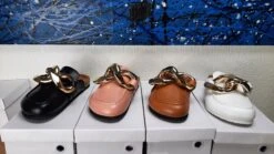 MULES ORNEMENTS "LEWIS" AVEC GROSSES CHAINES -Galateia Fashion 20210608 191035