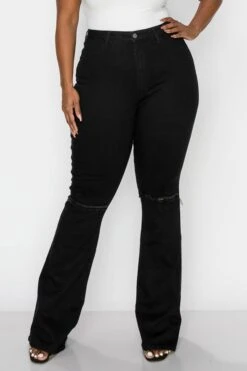 JEANS NOIR "CHERYNE" GRANDE TAILLE -Galateia Fashion 2099PBK 2 2048x2048 0c2ee5b6 aad1 4071 952f bf86d52710cd