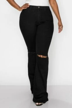 JEANS NOIR "CHERYNE" GRANDE TAILLE -Galateia Fashion 2099PBK 4 2048x2048 98983cca 3b2f 4847 b502 31df78aa6d78