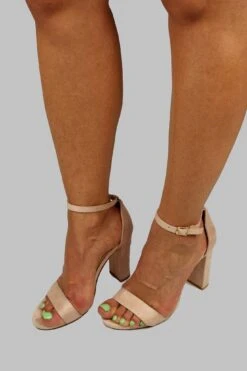 TALON HAUT ÉPAIS ERICA BEIGE