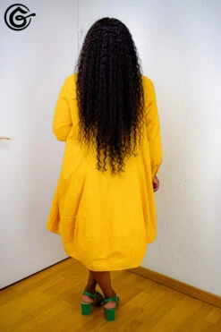 ROBE OVERSIZE "CAMILLE" -Galateia Fashion CAMILLEJAUNE03