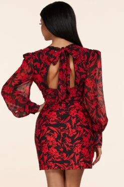MINI ROBE "MIREILLE" FLORALE ROUGE -Galateia Fashion CD940 22 1600x 28c6b5b6 9588 46b0 9c9c c8b837623ebd