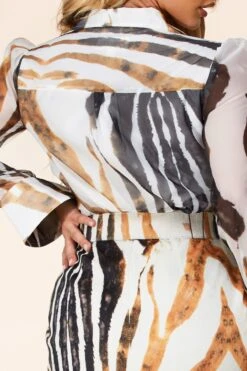 ROBE CHEMISIER "ARTEMIS" IMPRIME ZÉBRÉ -Galateia Fashion CTS7119 DE2 1600x a1dd3a77 7fe3 4cf1 911c 91049ebcce8c