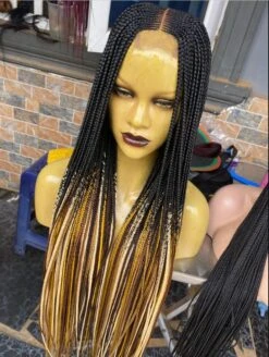PERRUQUE "BINTOU" TRESSÉE CORNROW