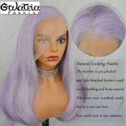 PERRUQUE SYNTHÉTIQUE FIBRE FUTURA LÉGÈREMENT ONDULE HIGHLIGHT VIOLET FULL LACE -Galateia Fashion H419729b66b2946d784e8863c996cd1317