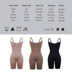 SHAPEWEAR FULL BODY "ANDREA" -Galateia Fashion H4c96e950c3814bed8da6b74ccbeb4c88V