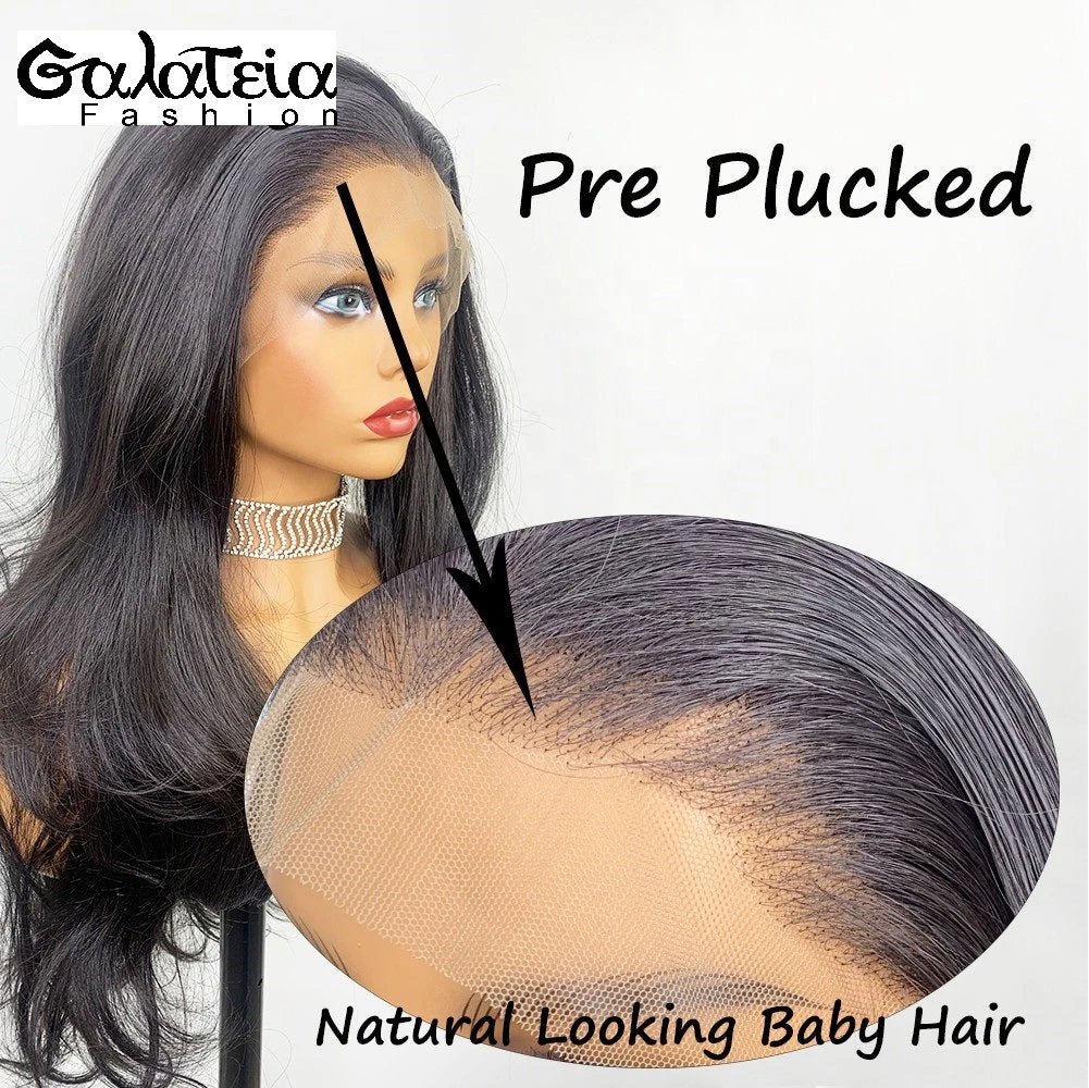 PERRUQUE NOIRE SYNTHÉTIQUE FIBRE FUTURA BODY WEAVE AVANT DENTELLE 13X6 4 PERRUQUE NOIRE SYNTHÉTIQUE FIBRE FUTURA BODY WEAVE AVANT DENTELLE 13X6 – Image 3