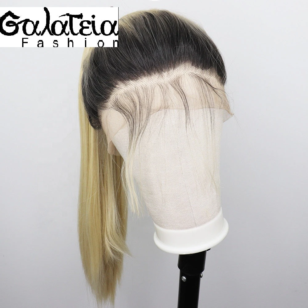 PERRUQUE SYNTHÉTIQUE FIBRE FUTURA FULL LACE LISSE CHEVEUX OMBRE 613 BLONDE 4 PERRUQUE SYNTHÉTIQUE FIBRE FUTURA FULL LACE LISSE CHEVEUX OMBRE 613 BLONDE – Image 2