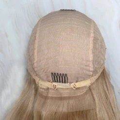 PERRUQUE COURTE LISSE SYNTHÉTIQUE FIBRE FUTURA HONEY BLONDE AVANT DENTELLE 13X6 15 PERRUQUE COURTE LISSE SYNTHÉTIQUE FIBRE FUTURA HONEY BLONDE AVANT DENTELLE 13X6 -Galateia Fashion H5b334785e27d4ab6b12a6d8656027104S