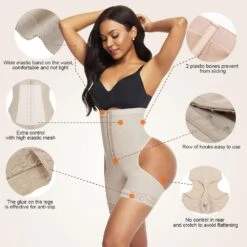 TAILLE HAUTE PANTY CORSET "CANDY" SHAPEWEAR -Galateia Fashion H615fa307506746089f5ea9c869dbfeeaz