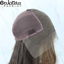 PERRUQUE SYNTHÉTIQUE FIBRE FUTURA BODY WEAVE OMBRE HIGHLIGHT MARRON AVANT DENTELLE SUISSE 13X6 -Galateia Fashion H82ffc6f7fe4343b3a14af9d13356b64f5