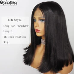 PERRUQUE COURTE LISSE SYNTHÉTIQUE FIBRE FUTURA AVANT DENTELLE 13X6 -Galateia Fashion H88289d6b25c04d1aa6ab28ff80b00efeB