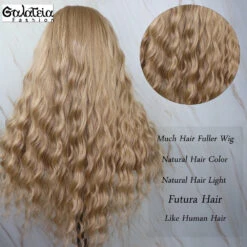 PERRUQUE SYNTHÉTIQUE FIBRE FUTURA VAGUE LÂCHÉE PRE PLUMÉE AVANT DENTELLE 13X6 -Galateia Fashion H8fc144a1b5ea47dc88d510d7bd5ae9846