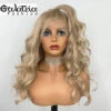 PERRUQUE SYNTHÉTIQUE FIBRE FUTURA BODY WEAVE HONEY BLONDE AVANT DENTELLE SUISSE -Galateia Fashion H93b9f0cd680d44d4af4940c196f09697R