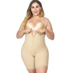 SHAPEWEAR FULL BODY PUSH UP AVEC CROCHET ET FERMETURE ÉCLAIR
