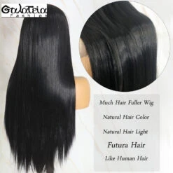 PERRUQUE SYNTHÉTIQUE FIBRE FUTURA AVANT DENTELLE SUISSE 13x6 AVEC BABY HAIR -Galateia Fashion Ha3a834079ba446a9b8a4e478c95bdde03