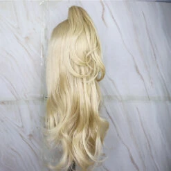 PERRUQUE SYNTHÉTIQUE FIBRE FUTURA BODY WEAVE BLONDE AVANT DENTELLE SUISSE 13x6 -Galateia Fashion Ha432e6d64ce54bc684909ce0ff499d40a