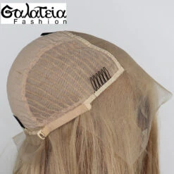 PERRUQUE SYNTHÉTIQUE FIBRE FUTURA BODY WEAVE HONEY BLONDE AVANT DENTELLE SUISSE -Galateia Fashion Hc1afb97b49834c41a3d4770b1d6e8eb94