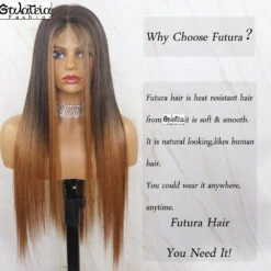 PERRUQUE SYNTHÉTIQUE FIBRE FUTURA AVANT DENTELLE SUISSE 13x6 -Galateia Fashion Hd483069ab2844210a0ee9bdbb919af9dO