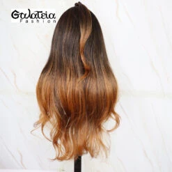 PERRUQUE SYNTHÉTIQUE FIBRE FUTURA BODY WEAVE OMBRE AVANT DENTELLE SUISSE -Galateia Fashion Hde6550db0ed348a0bd02fd9a355dd998L