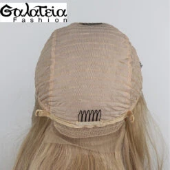 PERRUQUE SYNTHÉTIQUE FIBRE FUTURA BODY WEAVE HONEY BLONDE AVANT DENTELLE SUISSE -Galateia Fashion Hecb870df50d544b4a3c36b0e981df4cfx