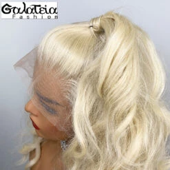 PERRUQUE SYNTHÉTIQUE FIBRE FUTURA BODY WEAVE BLONDE 613 AVANT DENTELLE SUISSE -Galateia Fashion Hf3e2ec2fd7ef461eb5973286b2e4beab8