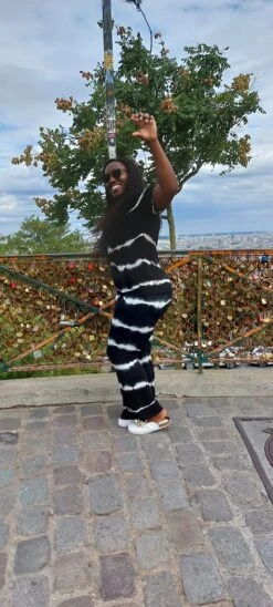 ENSEMBLE TIE DYE DÉCONTRACTE "EMILIE" -Galateia Fashion IMG 20210809 WA0025