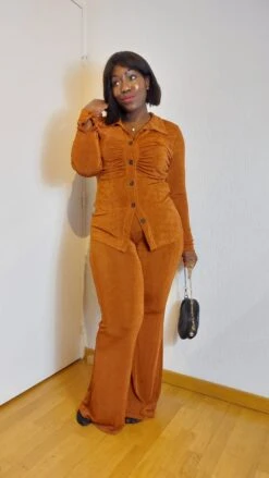 ENSEMBLE PANTALON "FLIRTY HOURS" GRANDE TAILLE -Galateia Fashion IMG 20220326 WA0008