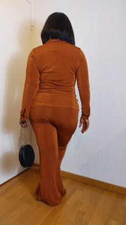 ENSEMBLE PANTALON "FLIRTY HOURS" GRANDE TAILLE -Galateia Fashion IMG 20220326 WA0009