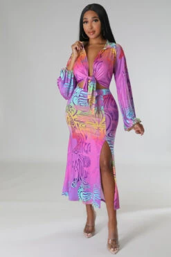 ENSEMBLE JUPE ET CHEMISE "MUSE"