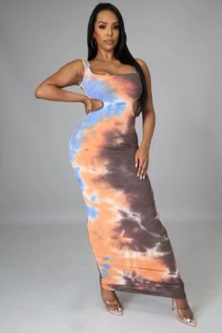 ROBE LONGUE "PRISCILIA"